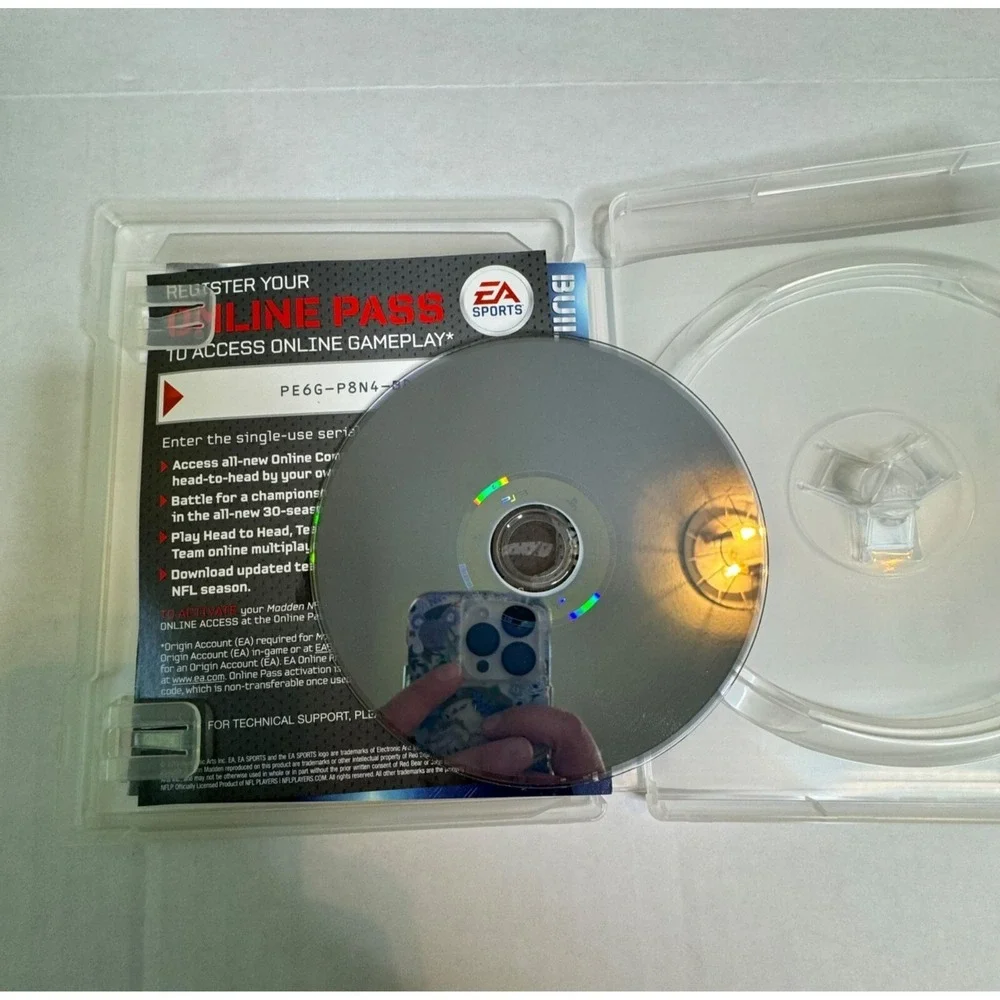 Madden NFL 2013 PS3 Playstation 3 Calvin Johnson Detroit Lions Tested Pre-owned! - Picture 4 of 4